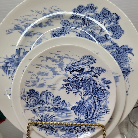 Vintage Wedgwood china set of four. Countryside pattern - Picture 2 of 5